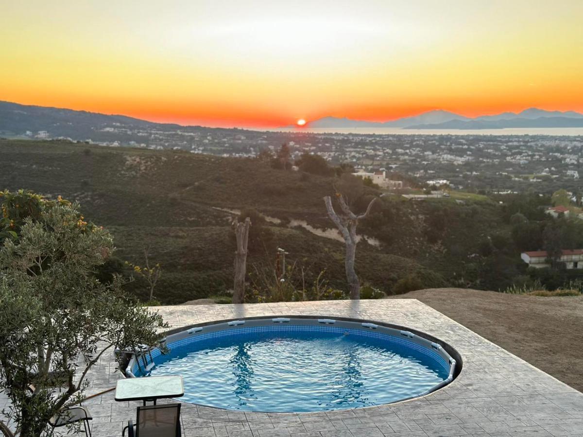 Yiorgos, Amazing Sunset View House Apartment Psalidi  Bagian luar foto