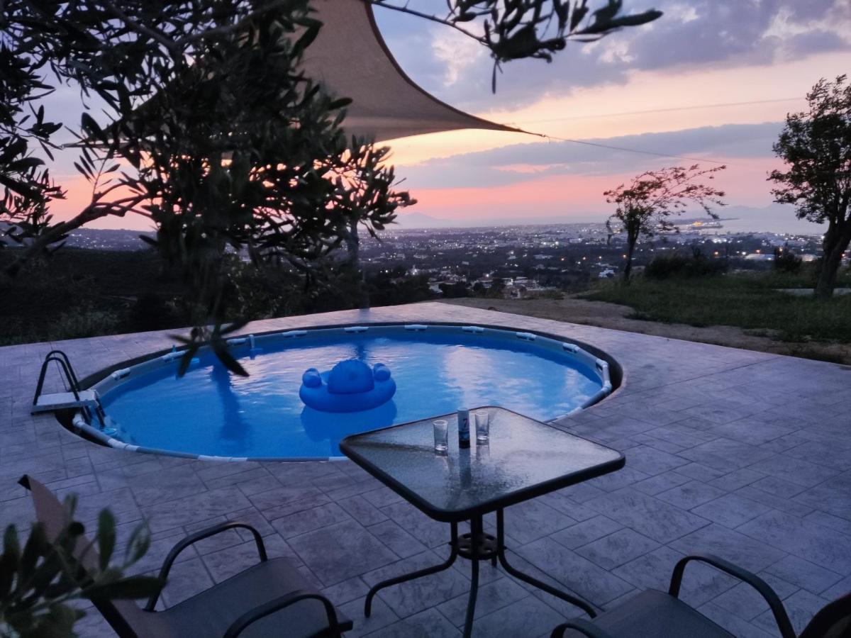 Yiorgos, Amazing Sunset View House Apartment Psalidi  Bagian luar foto