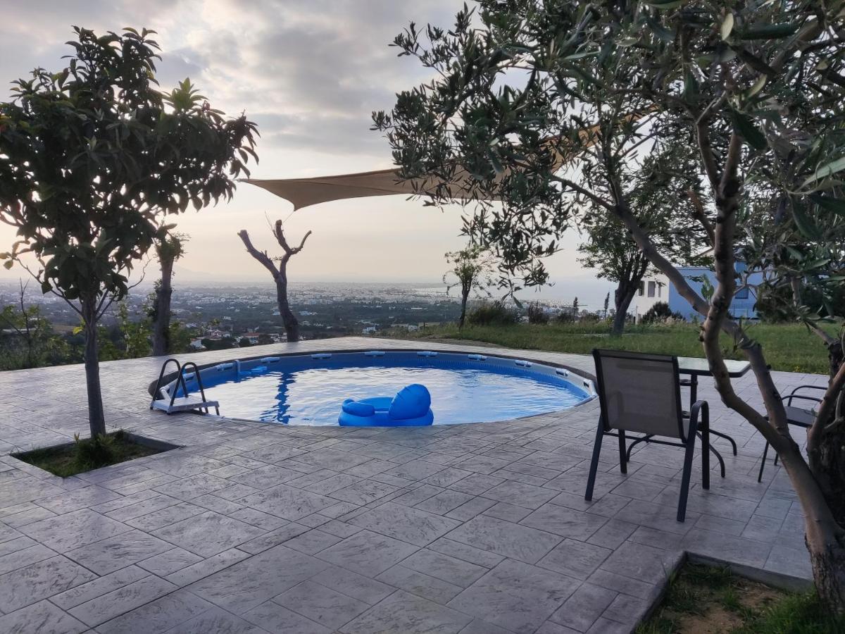 Yiorgos, Amazing Sunset View House Apartment Psalidi  Bagian luar foto