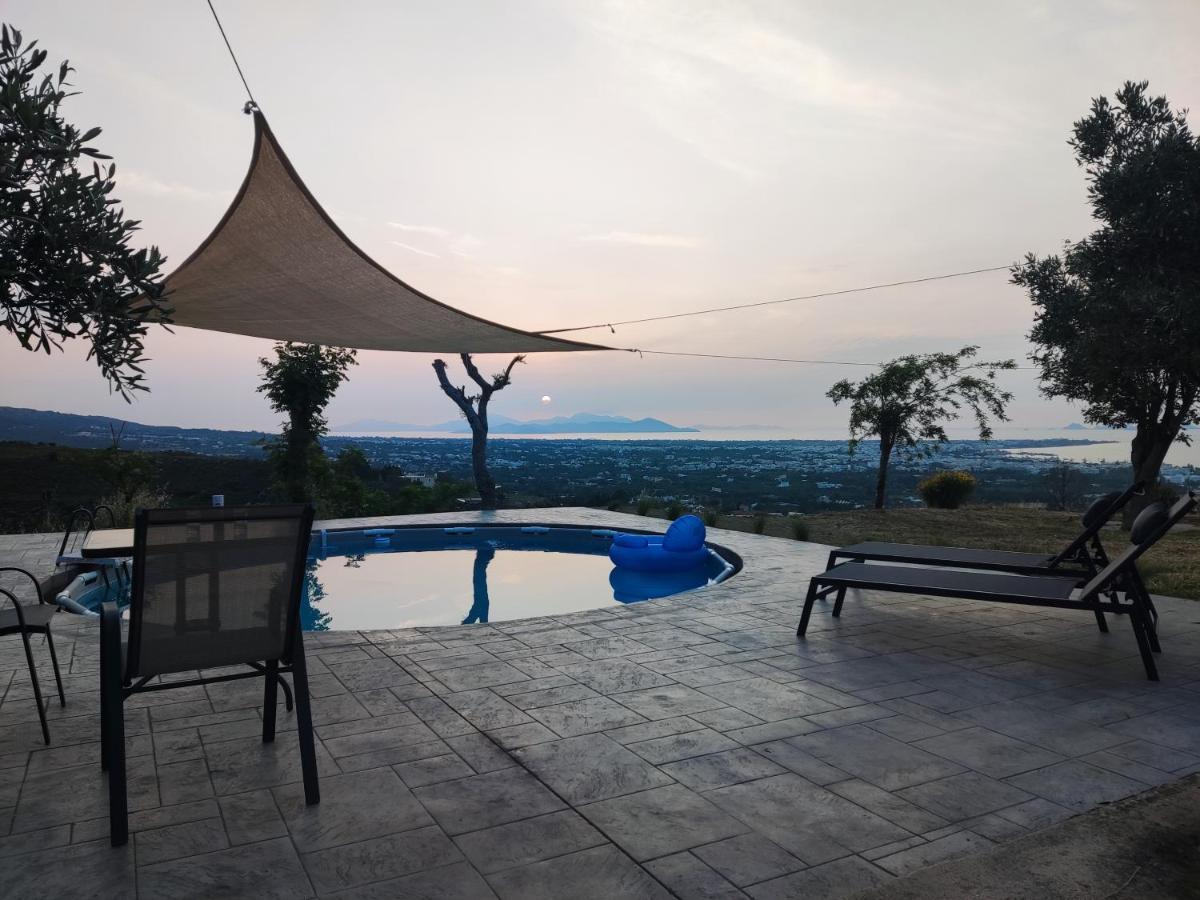 Yiorgos, Amazing Sunset View House Apartment Psalidi  Bagian luar foto